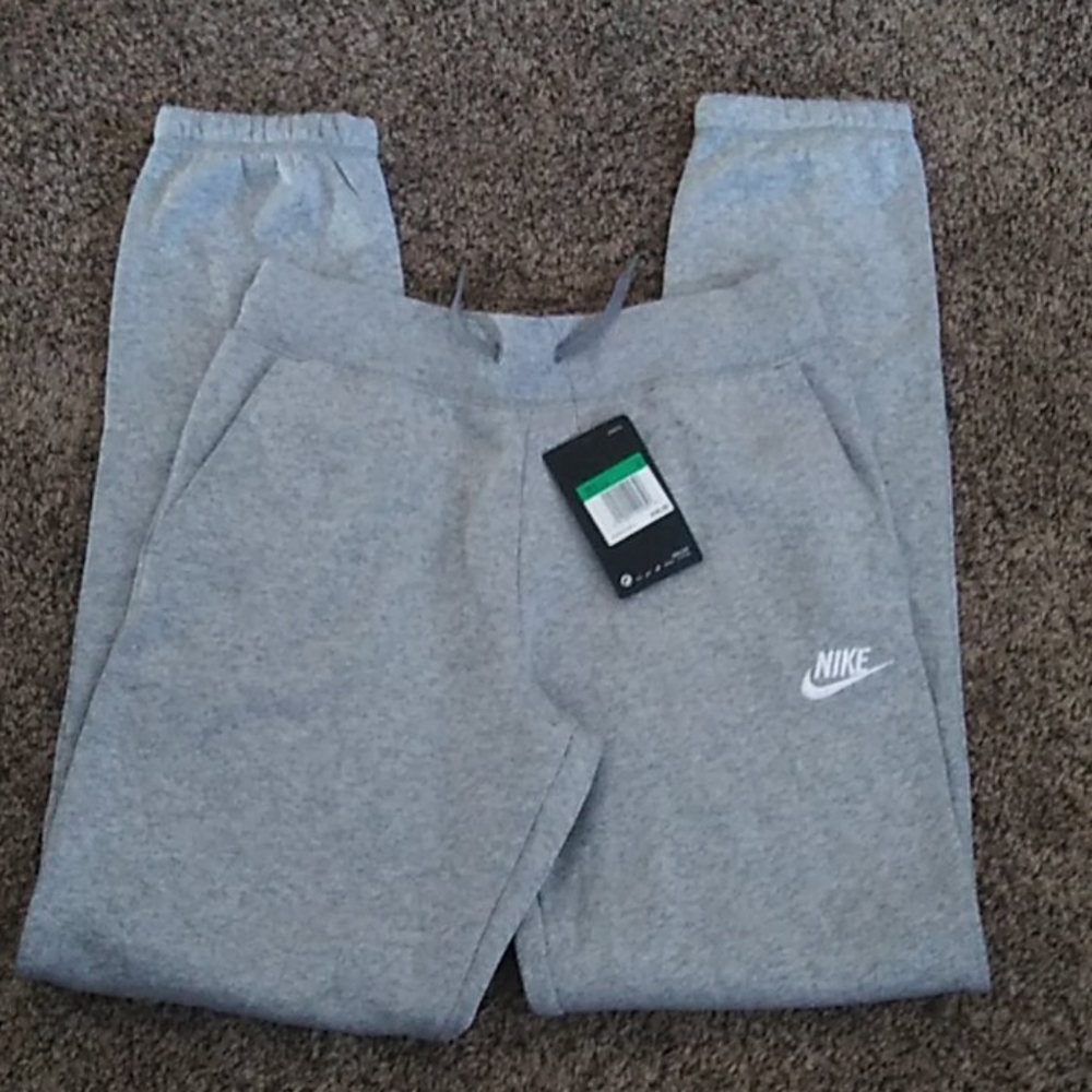 Nike gray sweat pants